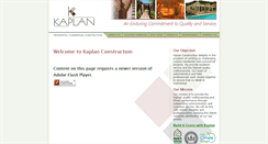 Desktop Screenshot of kaplanbrothers.com